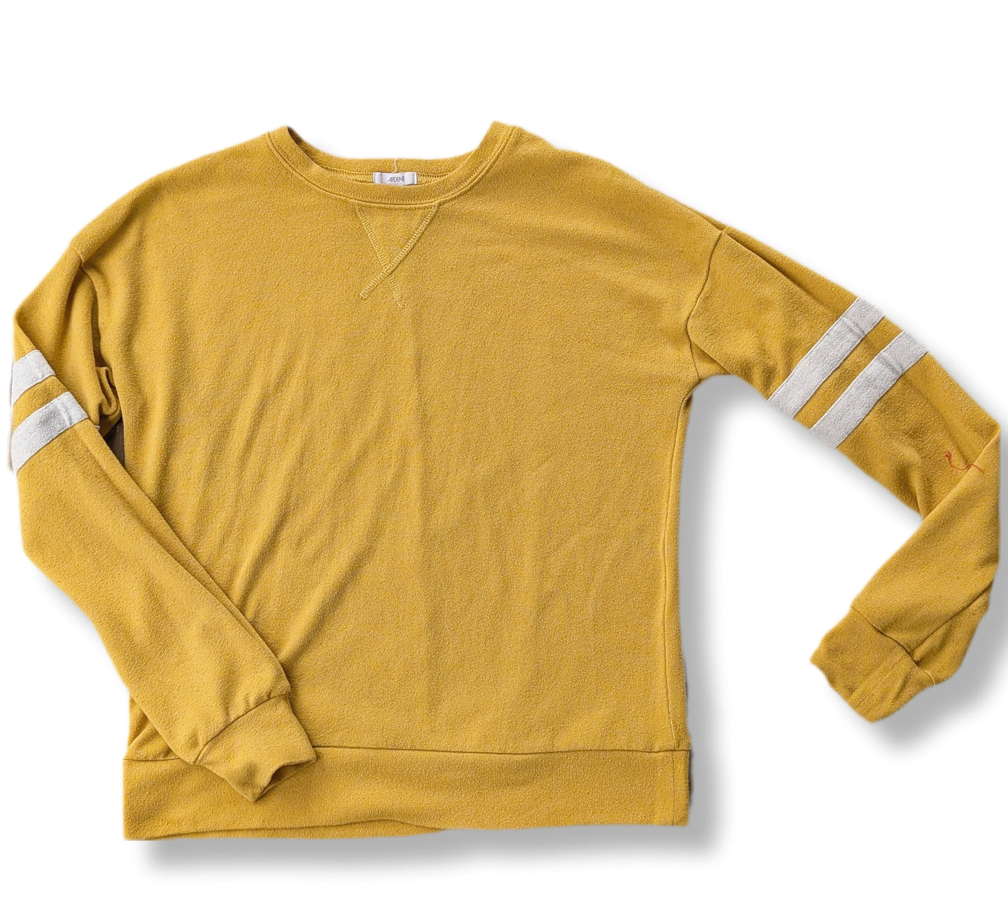 Chandail molletonné jaune moutarde│Ardène