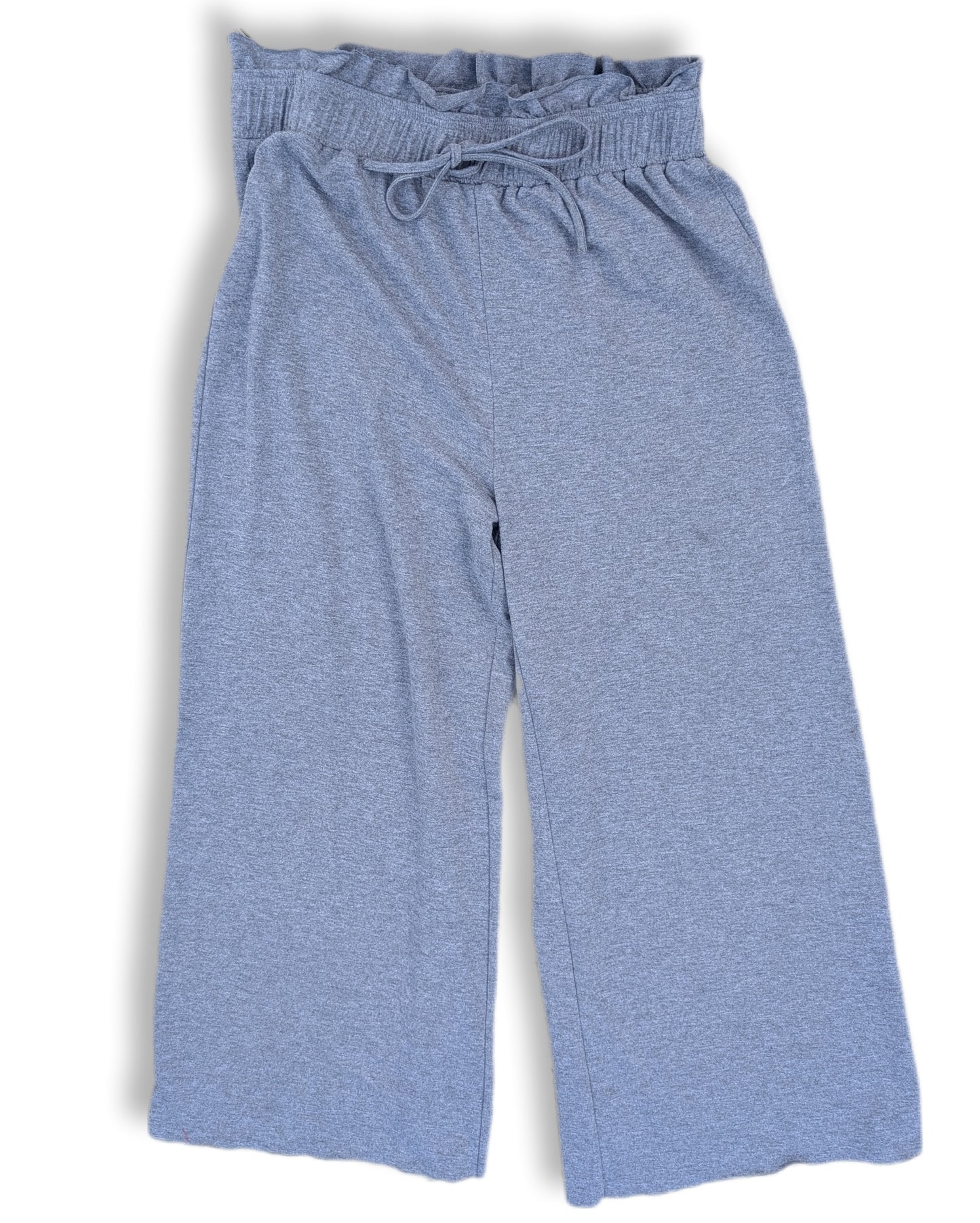 Pantalons style "paper bag" en jogger taille haute smockée avec cordon de serrage | Shein | 2XL