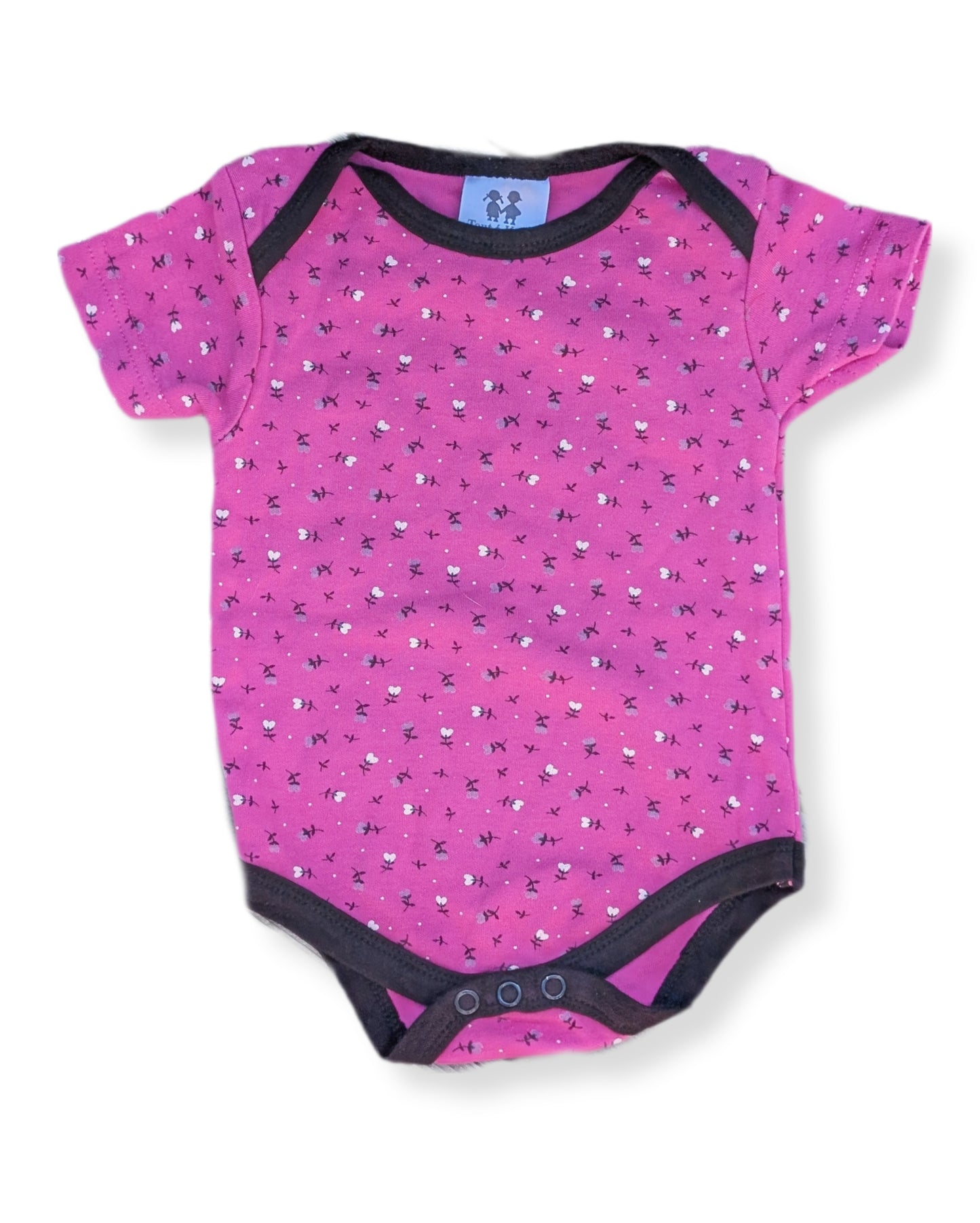 Deux (2) caches-couches à manches courtes | 9 mois