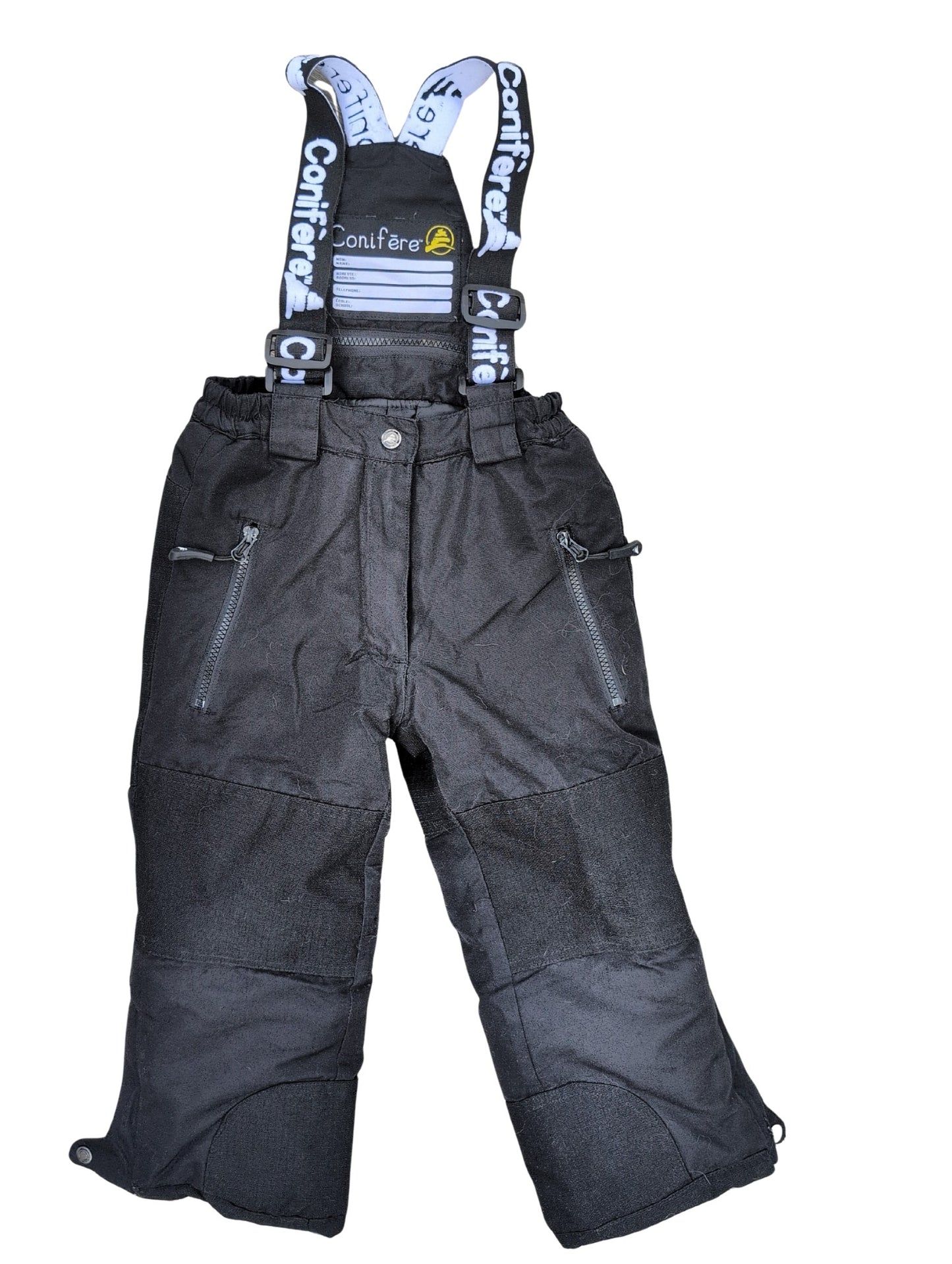 Pantalons de ski très chaud avec bretelles ajustables | Conifère | 4 ans