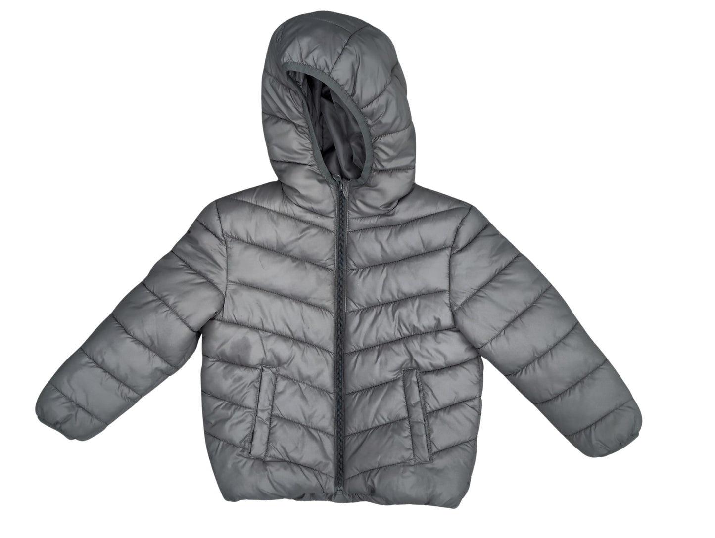 Manteau mi-saison matelassé de couleur kaki | George | 5 ans