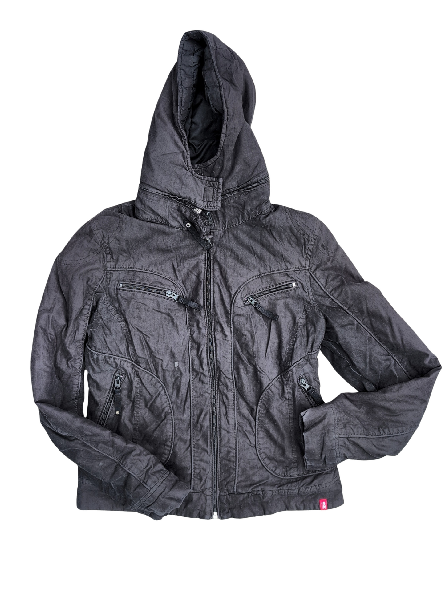 Manteau d'hiver court style blouson coupe ajustée | Esprit | MÉDIUM