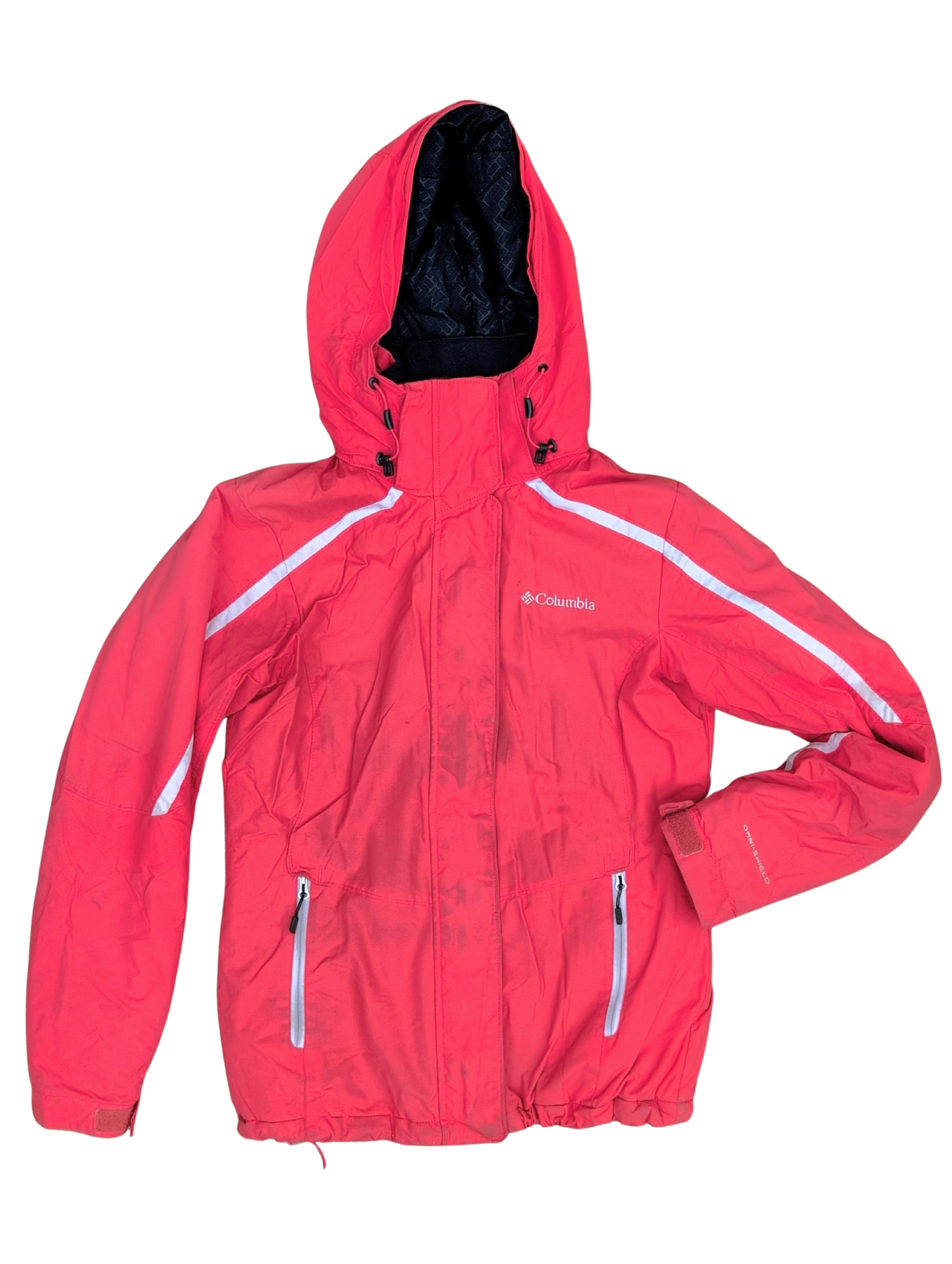 Manteau d'hiver imperméable avec poches zippées | Columbia | X-SMALL **imparfait** (tache bleu aux manches et sur le devant)