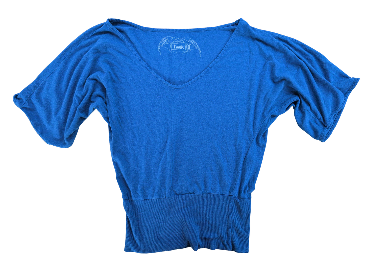 Haut style "chauve-souris" avec décolleté en V & manches 3/4 | TWIK | SMALL