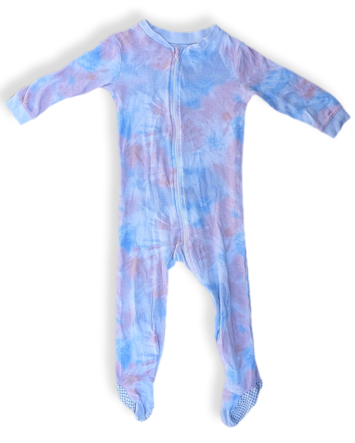 Lot de trois (3) pyjamas avec pieds, et manches longues | 2 ans (George & Pekkle)