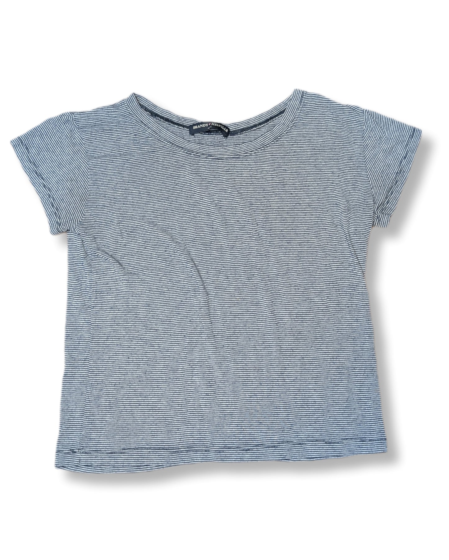 T-shirt rayé coupe classique | Brandy Melville | SMALL