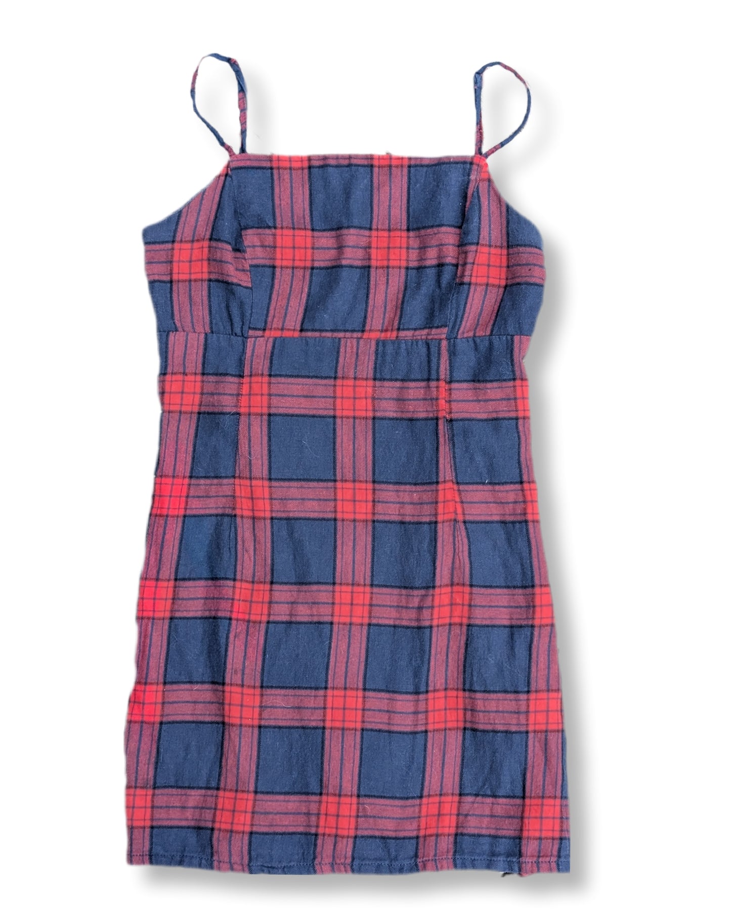 (Ado) Robe courte à bretelles spaghetti style Vichy | LE GARAGE | 16 ans