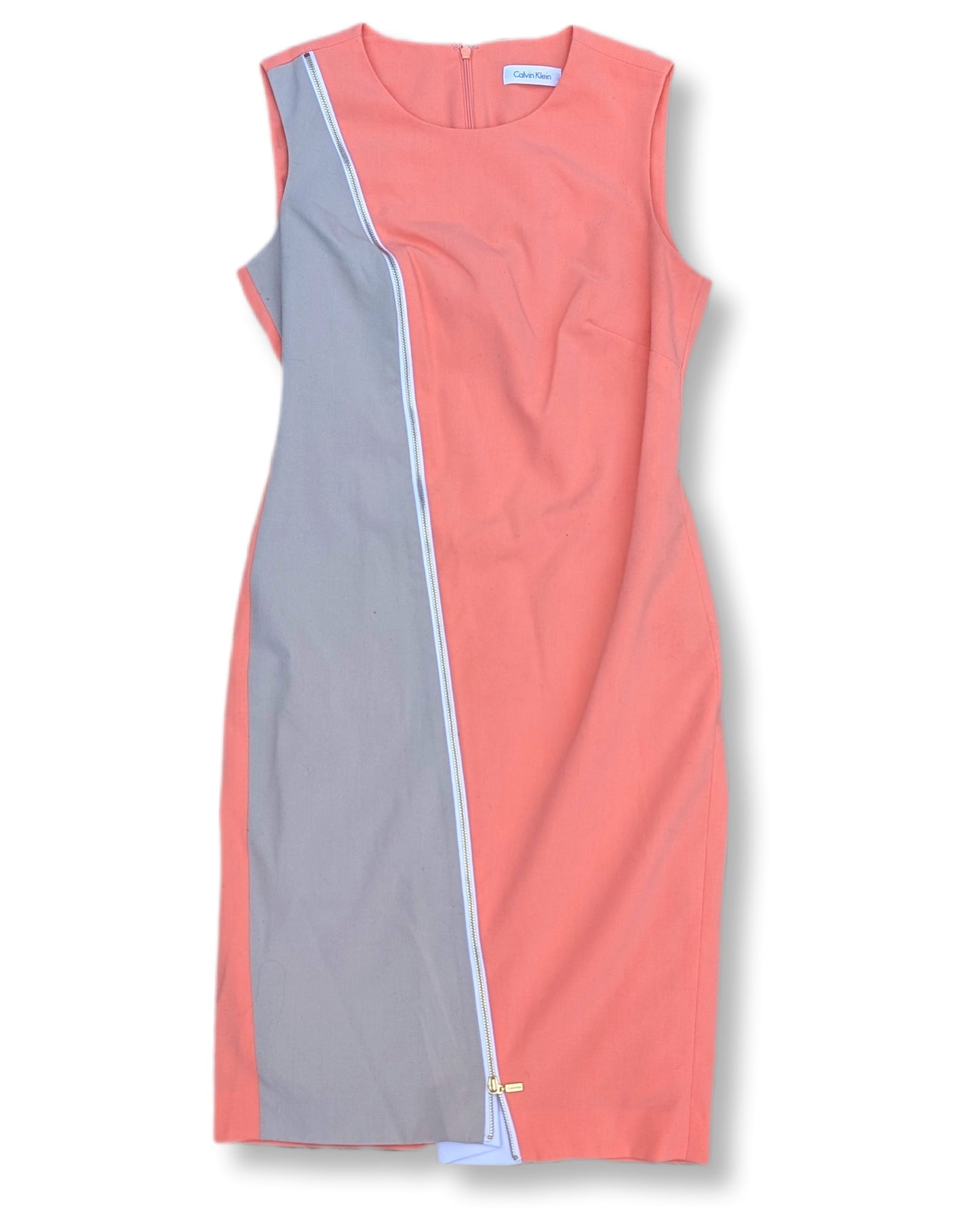 Robe de bureau Calvin Klein design asymétrique | 04