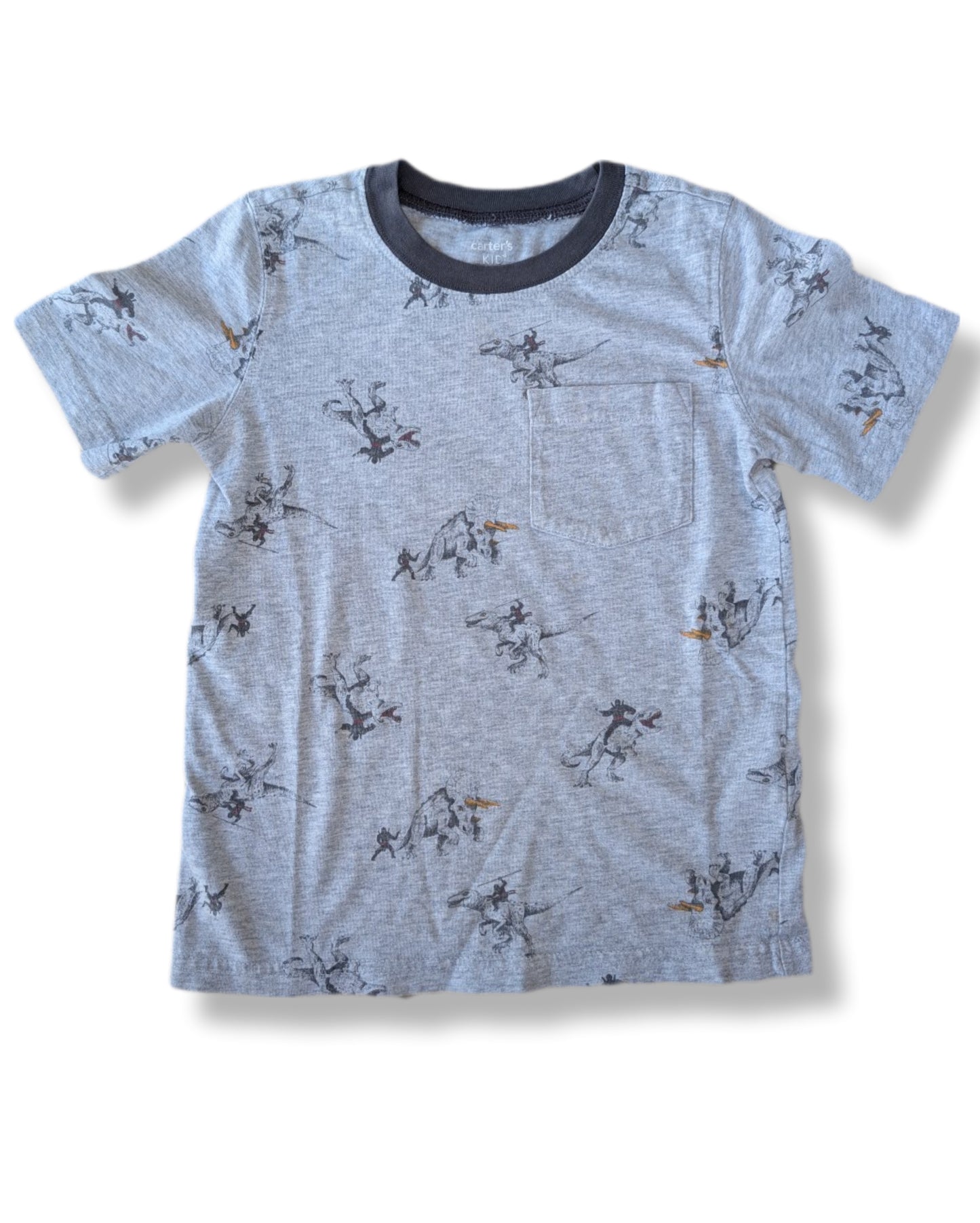 T-shirt à manches courtes avec petite poche | CARTER'S | 5 ans