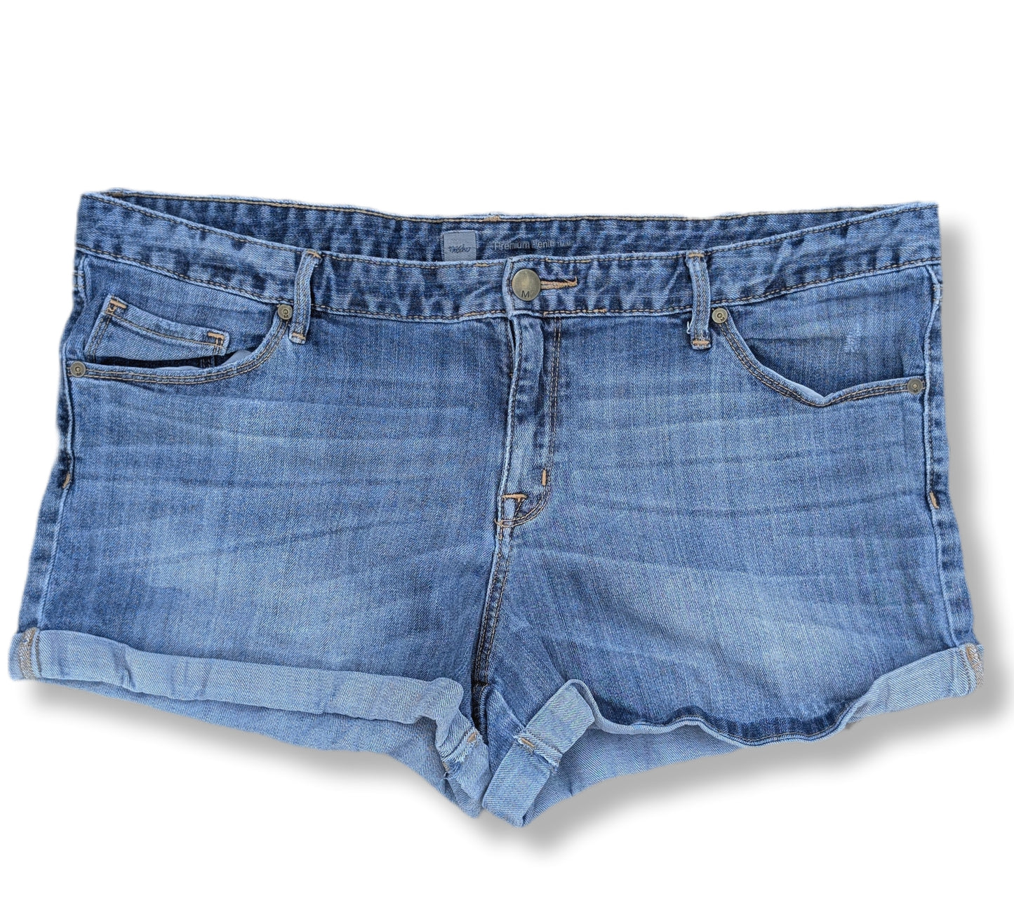 Shorts en denim coupe classique | 18