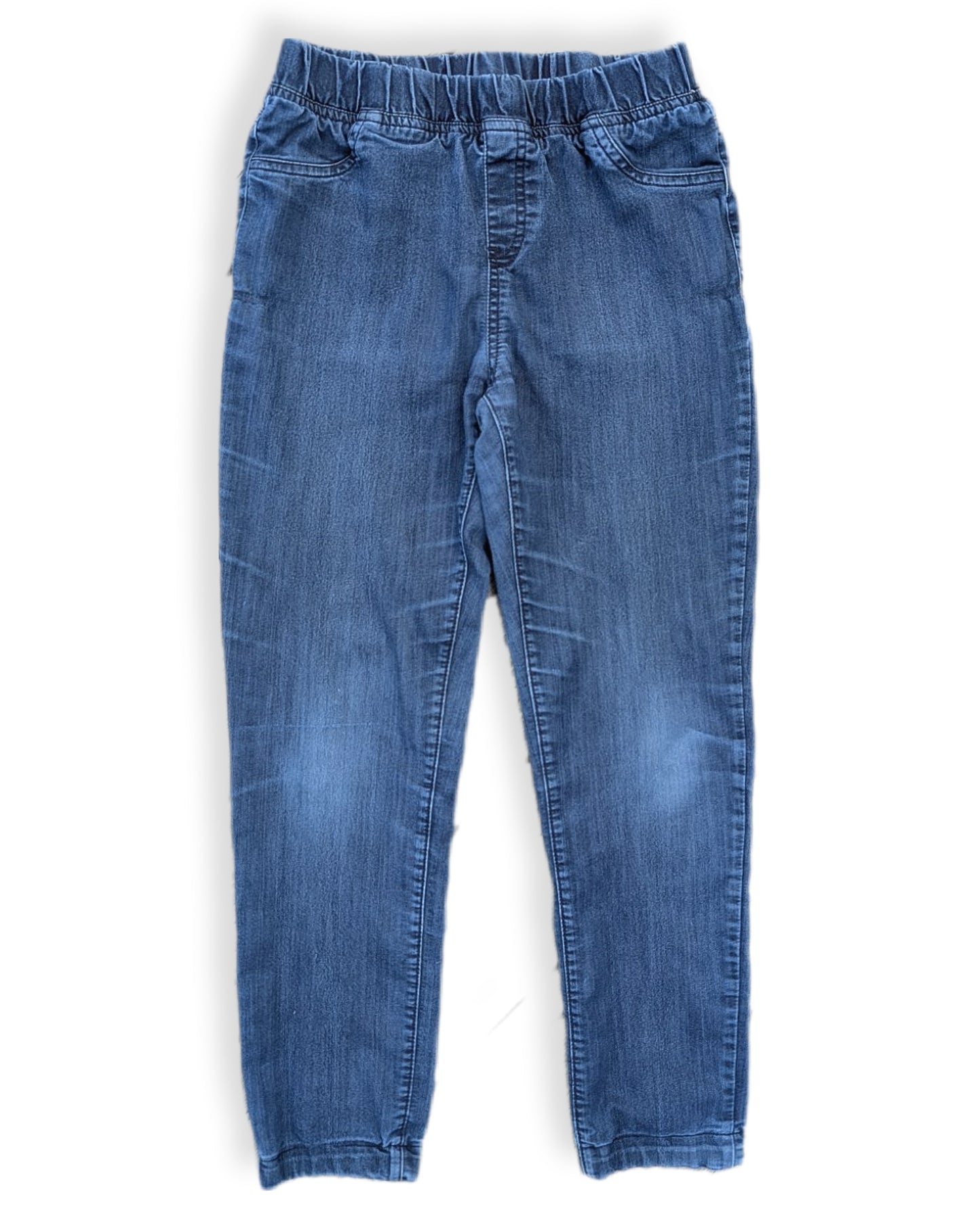 (Ado) Pantalon en denim extensible avec taille élastique | SEARS | 14-16 ans
