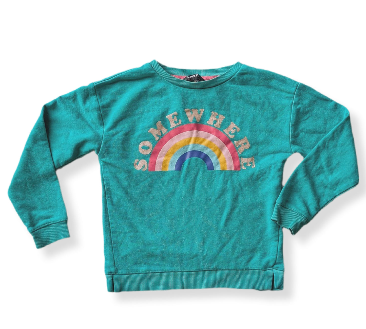 Chandail à manches longues avec arc-en-ciel | GEORGE | 7-8 ans