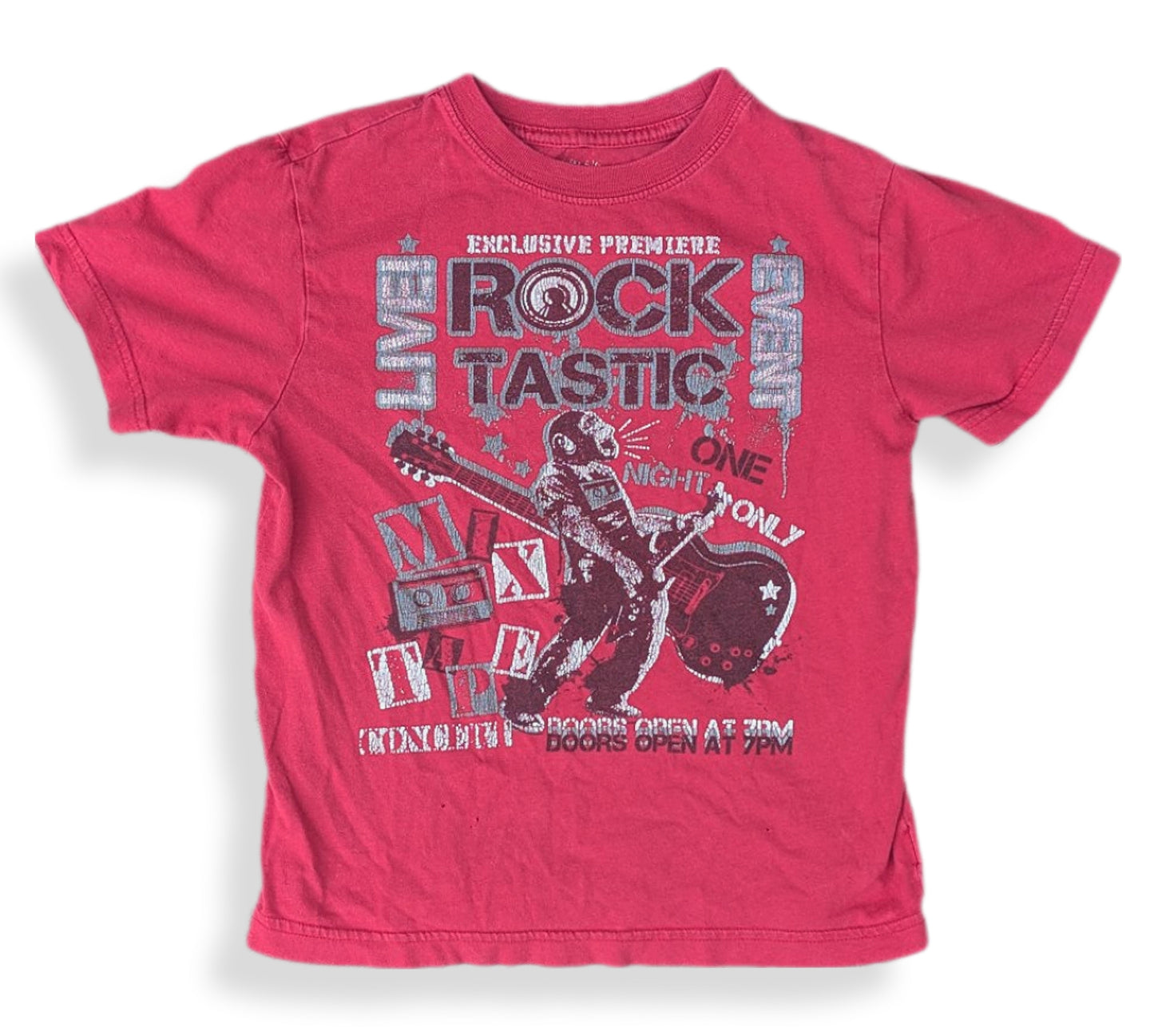 T-shirt à manches courtes singe qui rock | THE CHILDREN'S PLACE | 7-8 ans