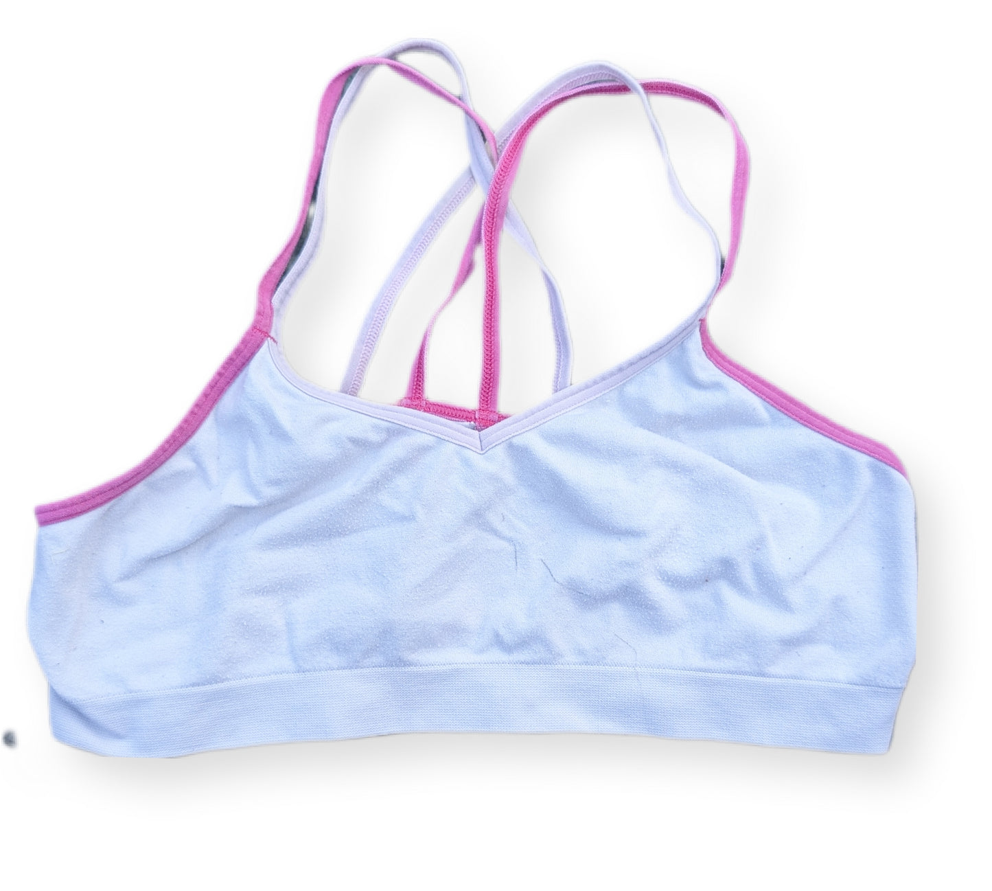 (Ado) Brassière d'entraînement à bretelles multiples & bandes élastiques | 14 ans