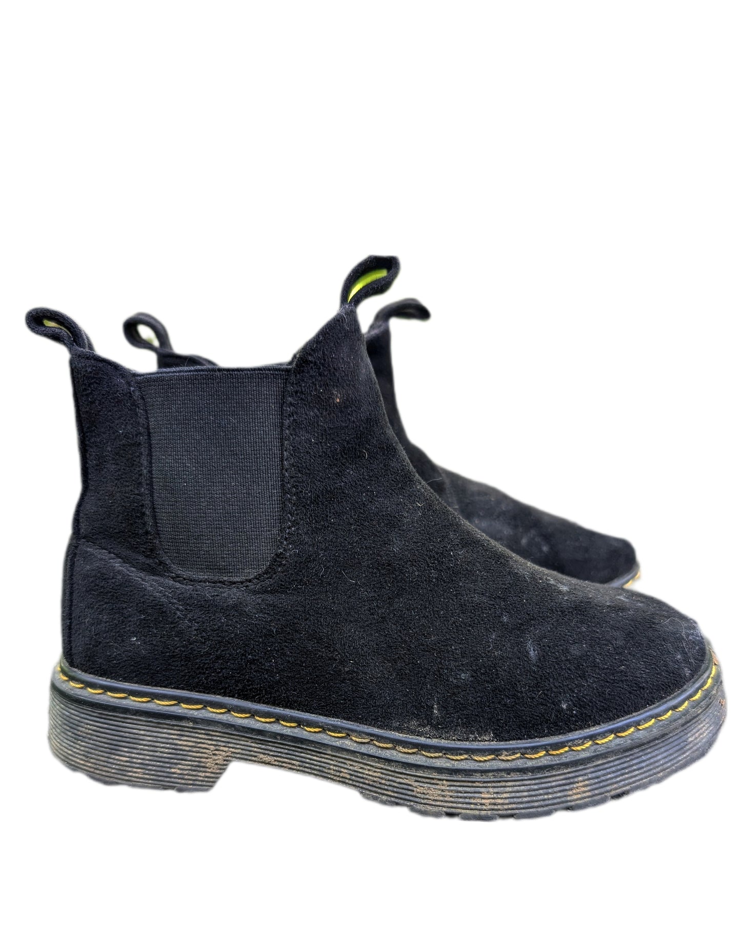 Bottines noires mi-saison, décontractées & en suède | 13 (19 cm)