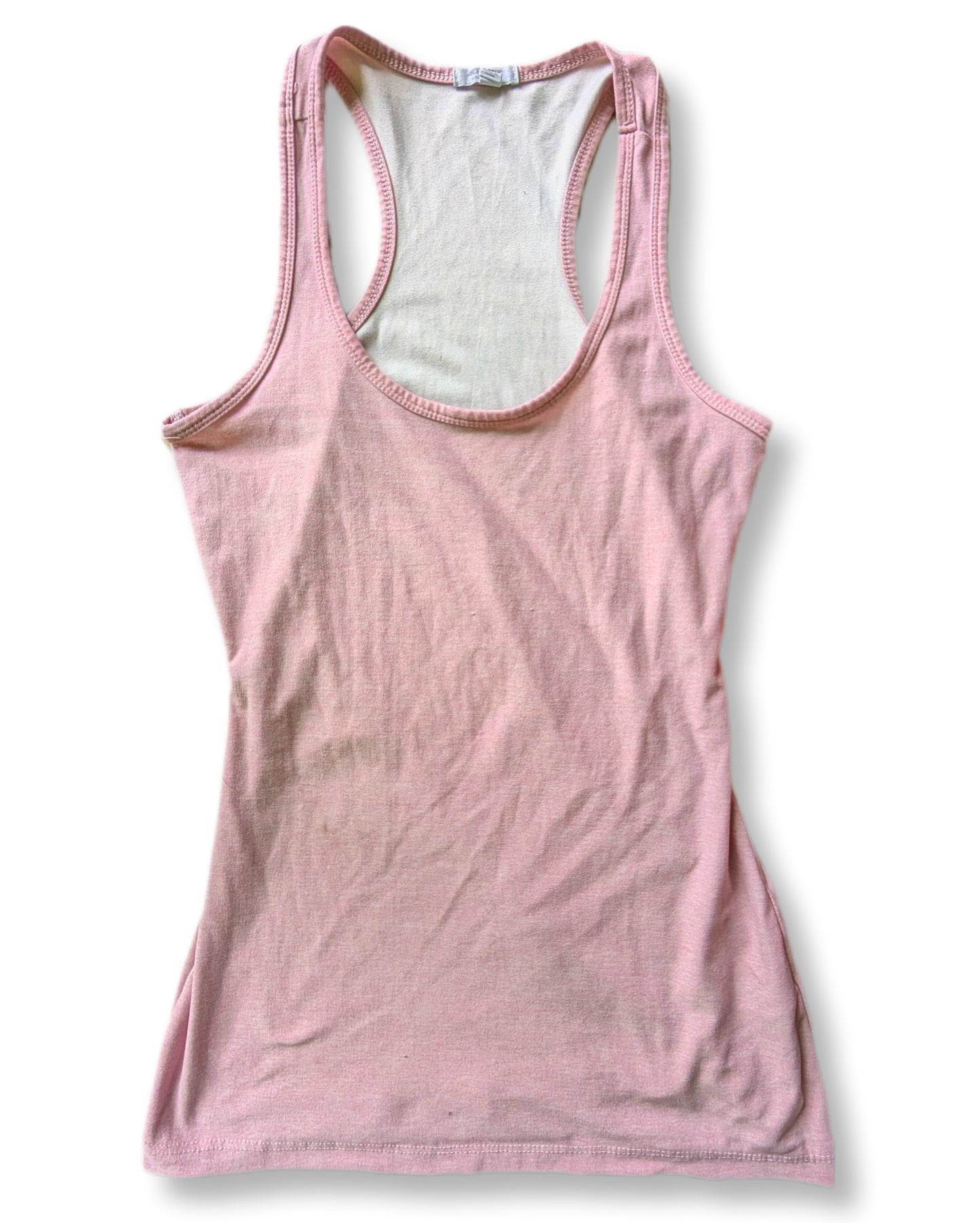 Camisole douce à dos nageur rose pâle | Ardène | SMALL