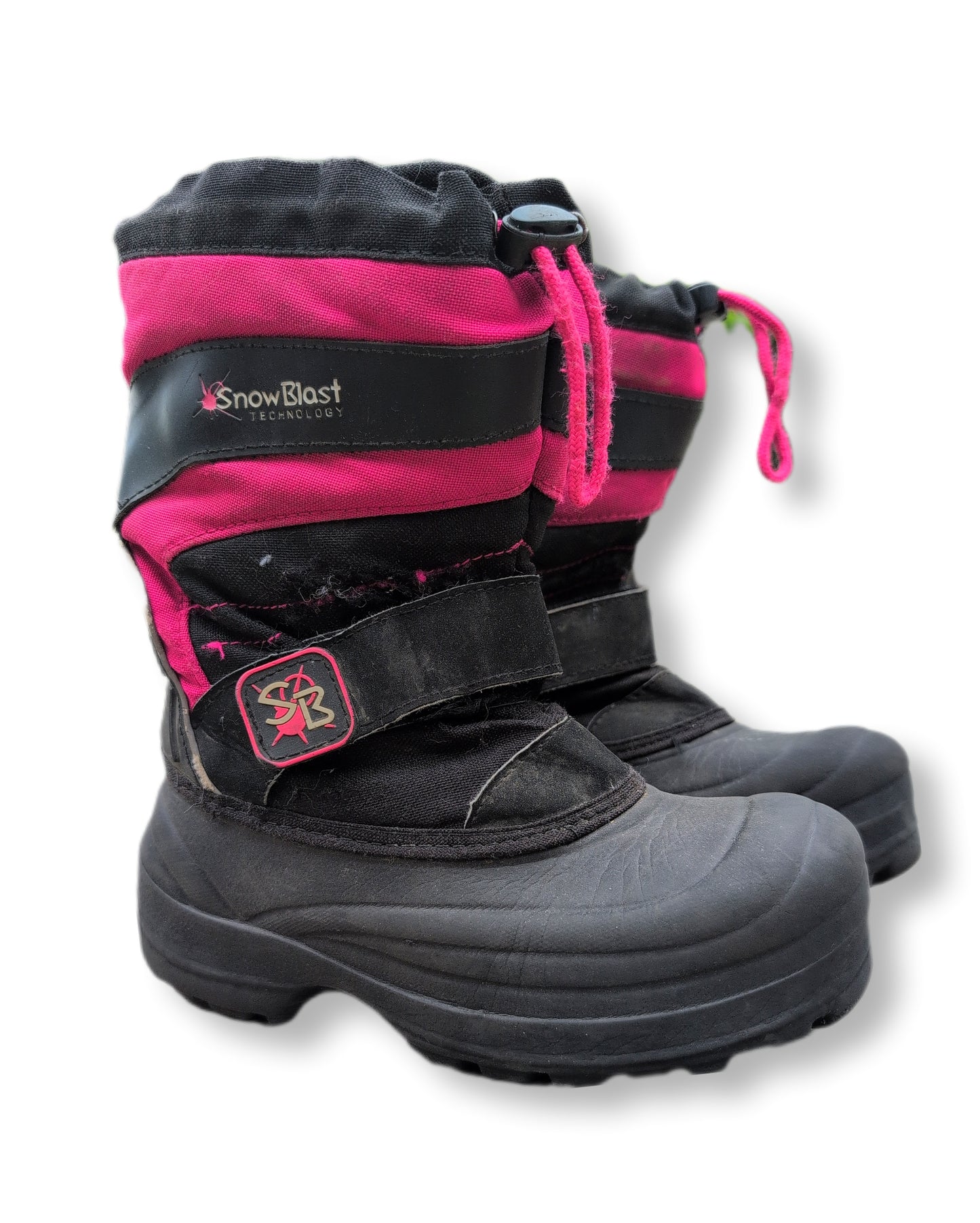 Bottes d'hiver avec velcro & cordon de serrage | Snowblast | 04 (environ)