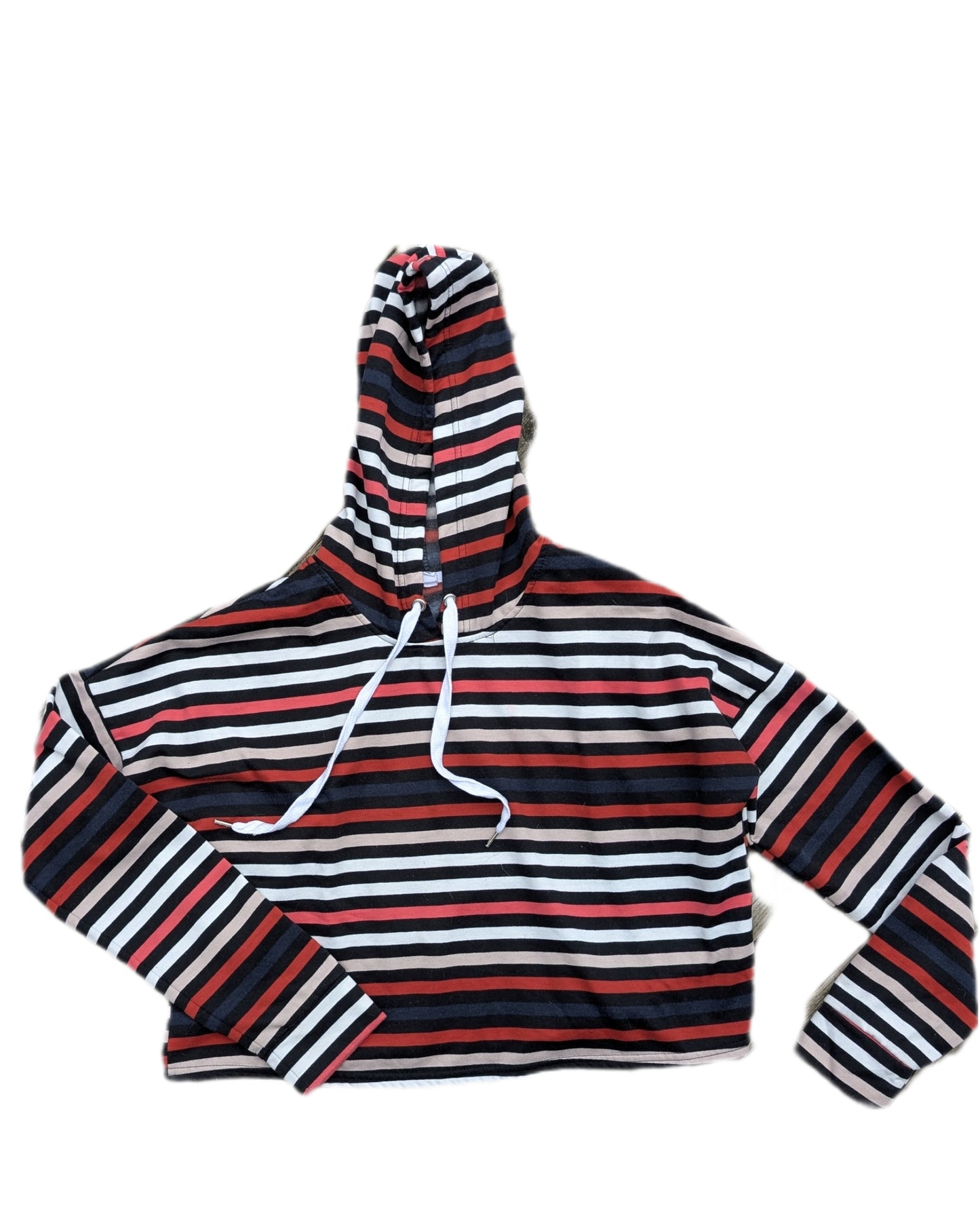 Chandail à capuchon et manches longues style "crop top" | Ardène | MÉDIUM