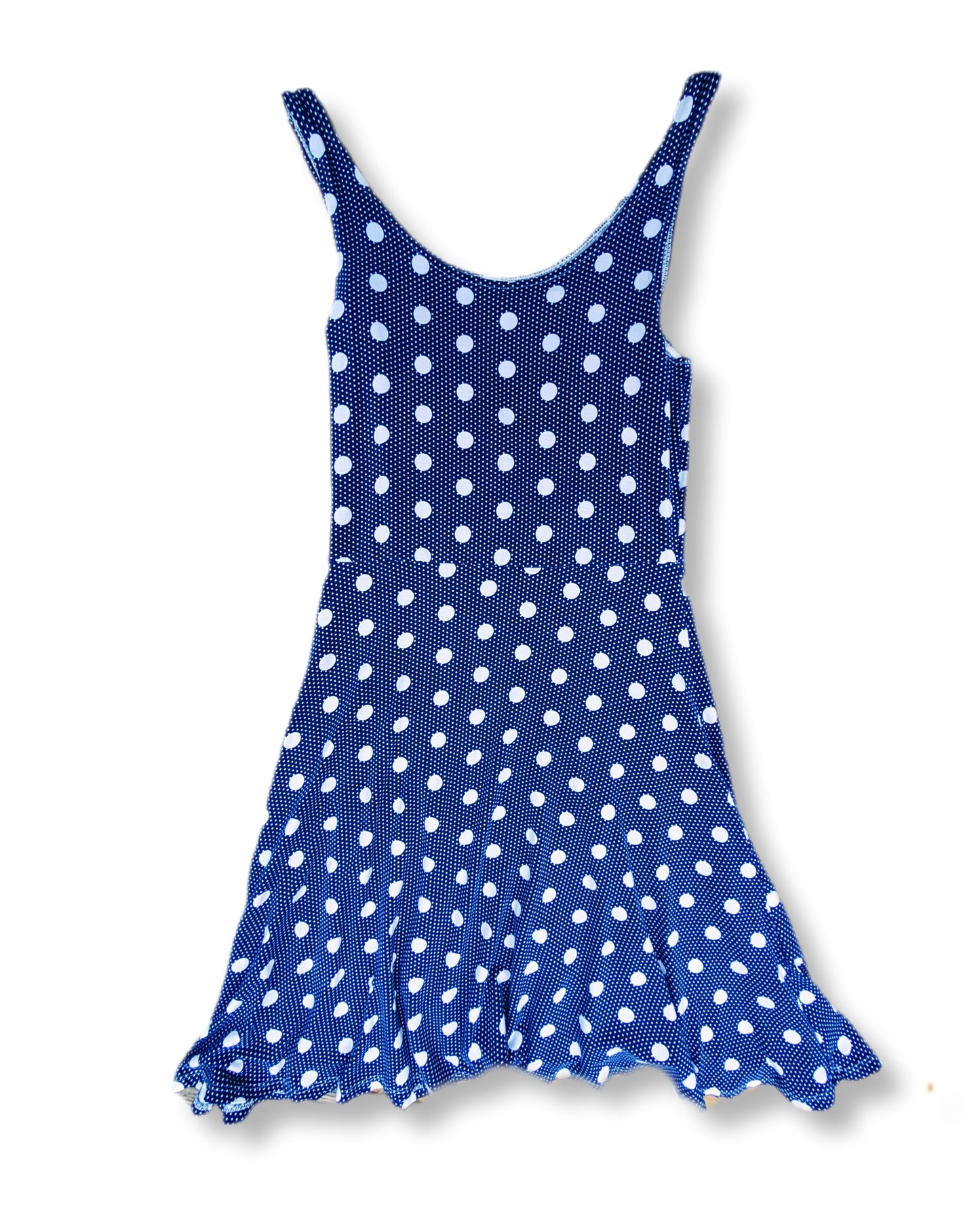 Robe sans manches coupe évasée style rétro | XS