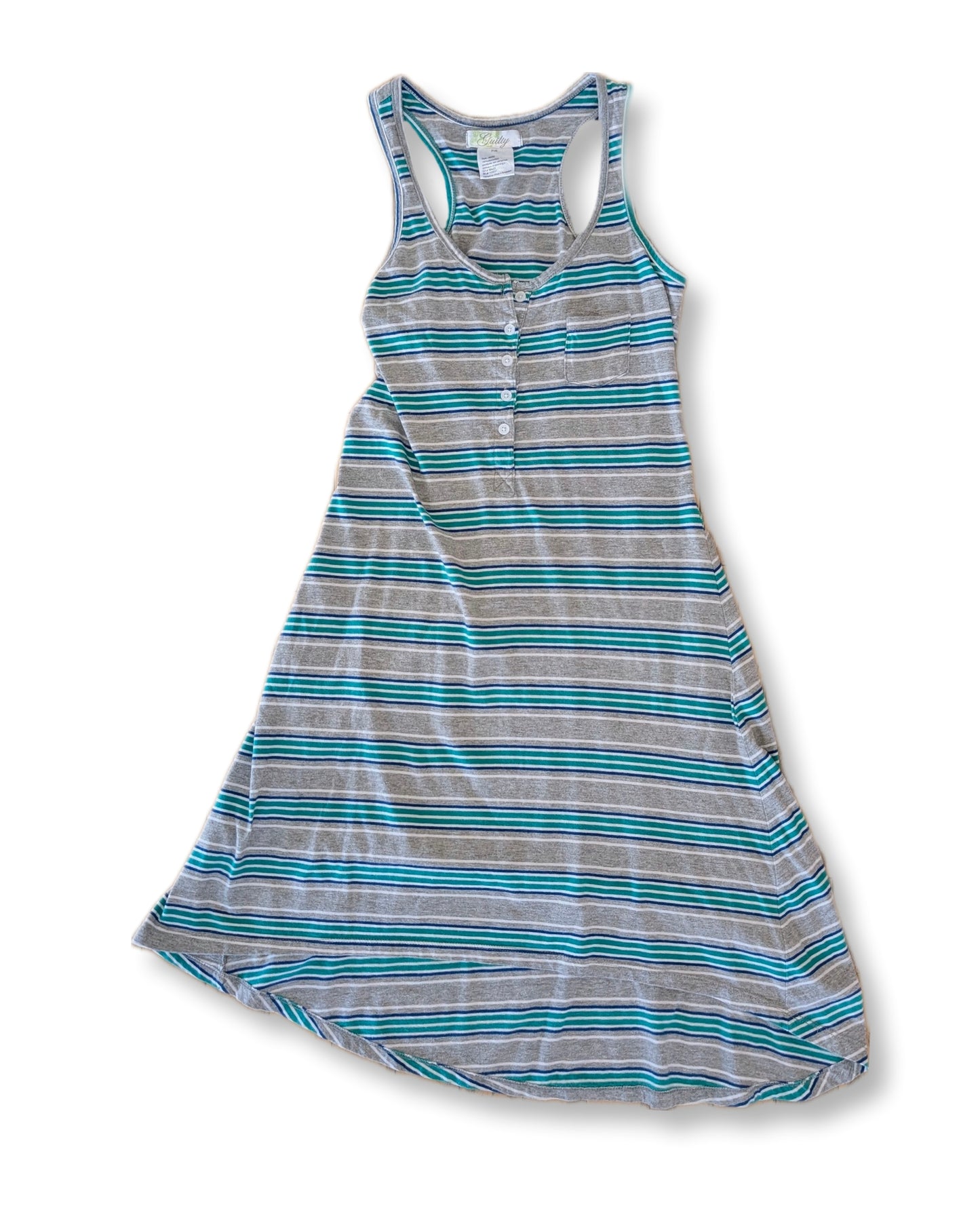 Robe maxi à dos nageur style débardeur | S