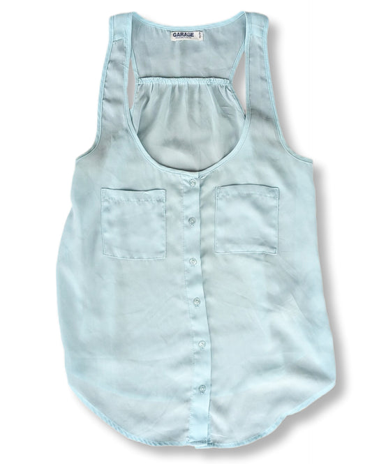 Débardeur transparent à dos nageur│Le garage