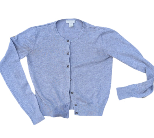 Cardigan en tricot fin à col rond│H&M