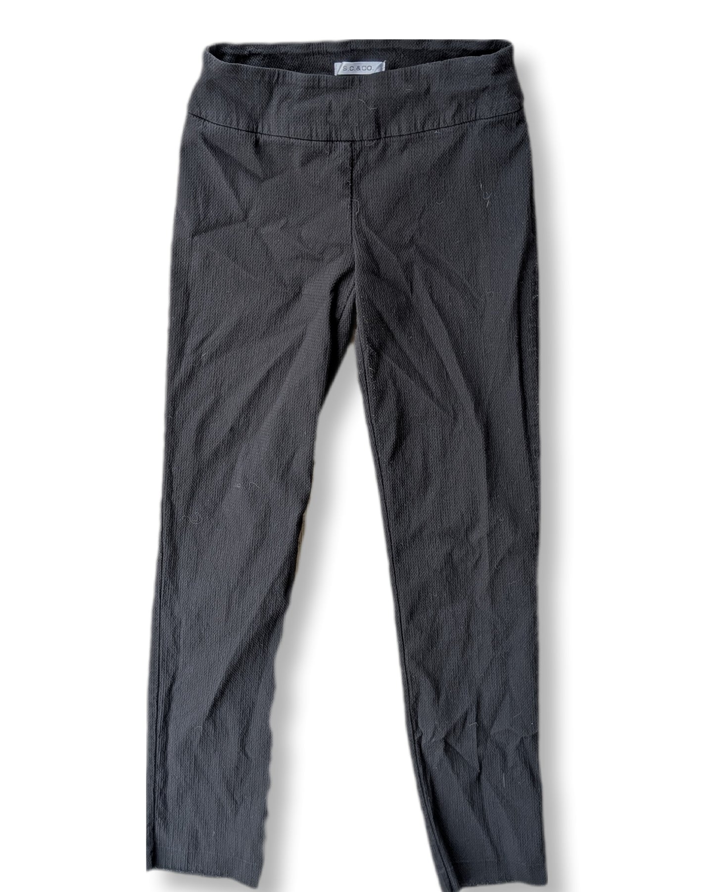 Pantalons coupe slim avec taille élastiquée sans zip | MÉDIUM