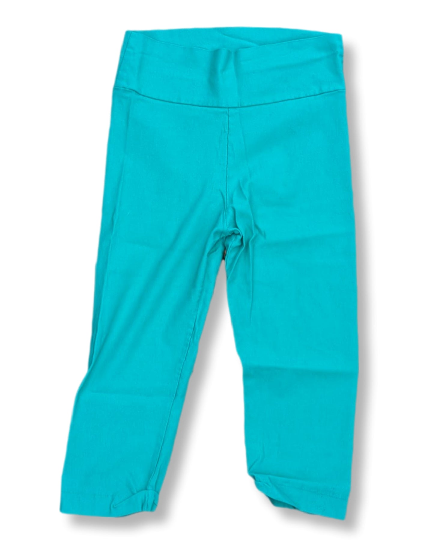 Pantalons capri avec large ceinture élastique (sans étiquette) ~ X SMALL