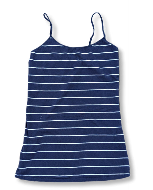Camisole à rayures & bretelles fines coupe classique | My Style | LARGE