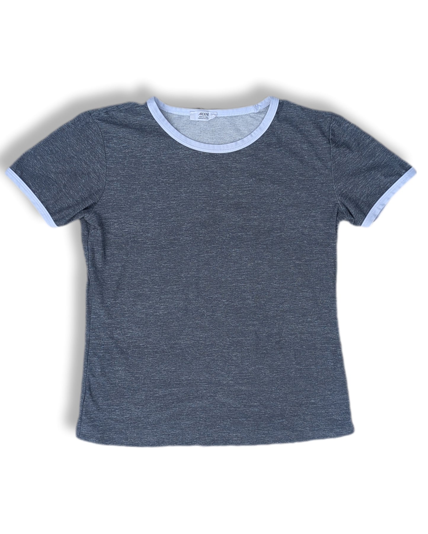 T-shirt doux coupe classique à col rond | ARDÈNE | XS