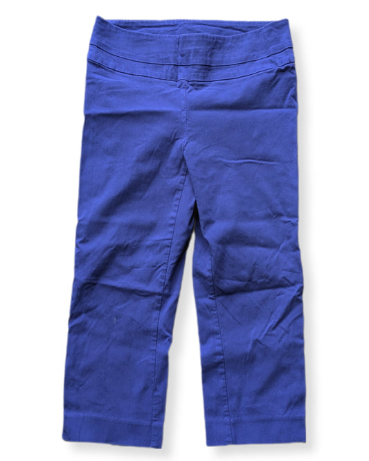 Pantalons capri mauve, coupe décontractée | RE&co | SMALL