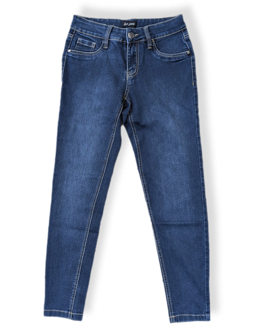 Jeans foncé, coupe ajustée et classique | SukoJeans | 04