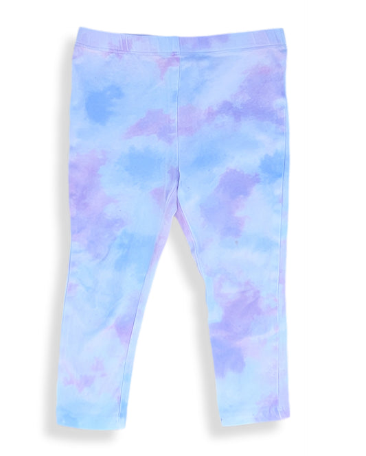 Legging tie-dye en coton doux avec coupe classique | 2 ans