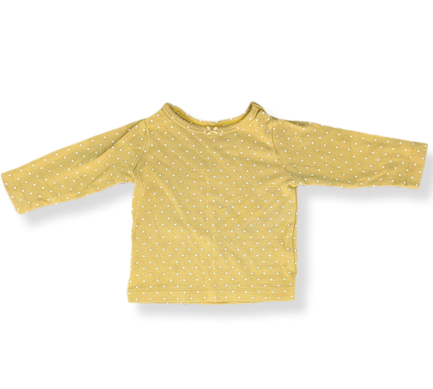 Deux (2) t-shirts à manches longues | 6 mois | Carter's & Souris-mini