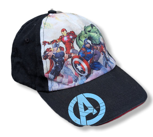 Casquette de style baseball avec motif des Avengers | (pas étiquette) environ 3-4 ans
