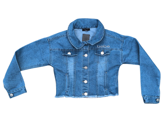 Manteau de jeans très court | BEBE | 7/8 ans