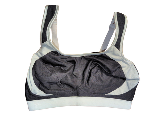 Soutien-gorge de sport à bandes élastiques et large bretelles | 38E