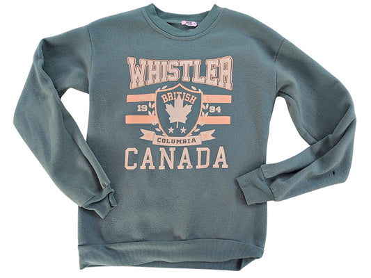 Chandail à manches longues col rond molletonné | Ardène | SMALL