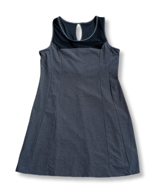 Robe grise confortable sans manches | L