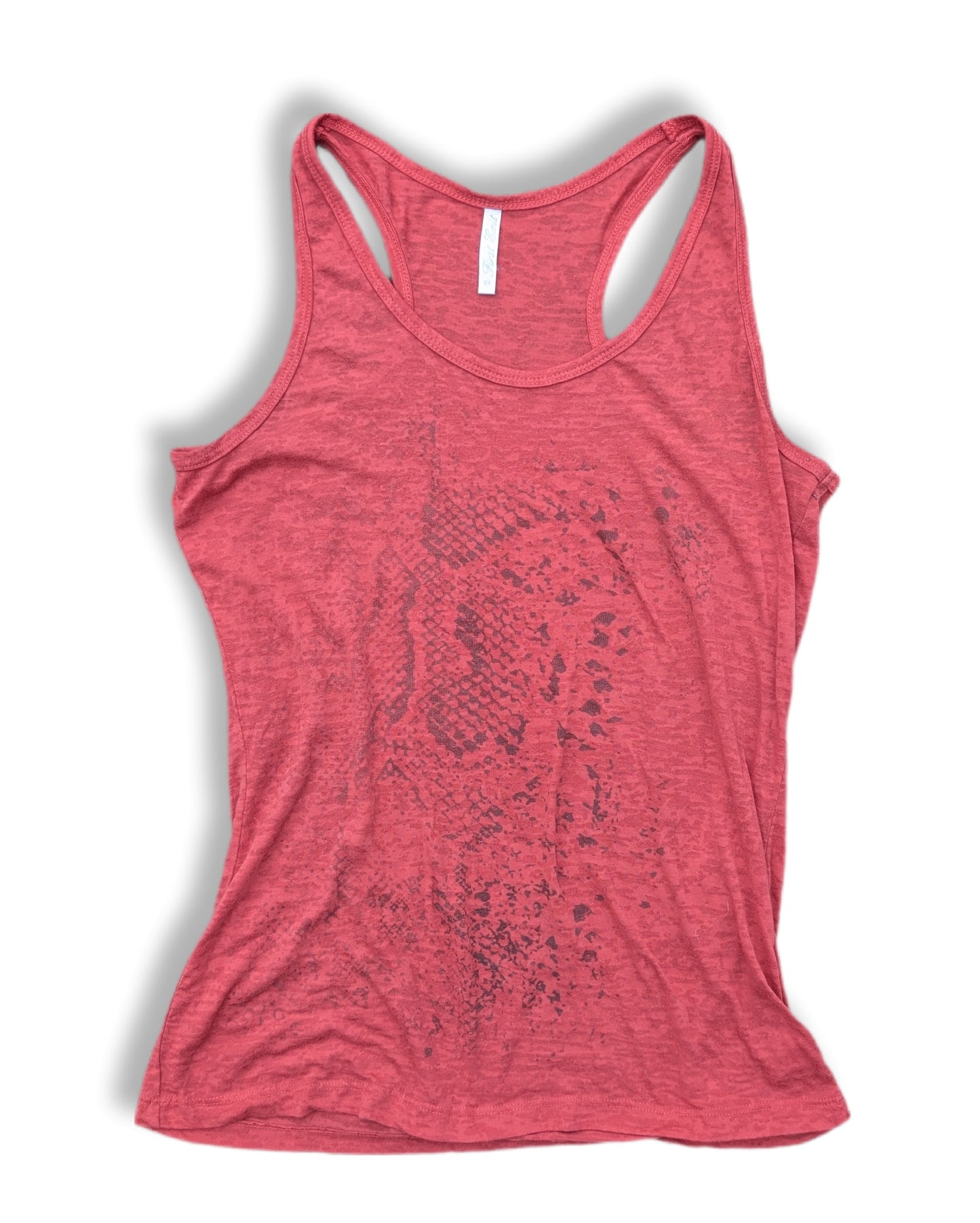 Débardeur à dos nageur de couleur corail | MÉDIUM