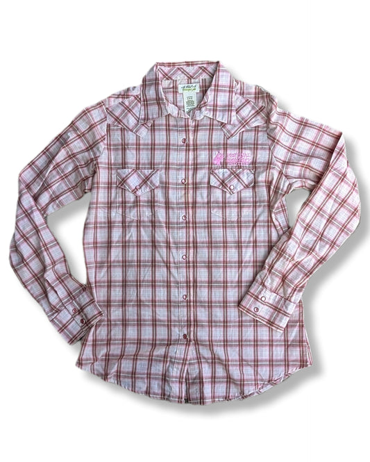 Chemise western à manches longues avec logo St-Tite | As real as Wrangler | SMALL