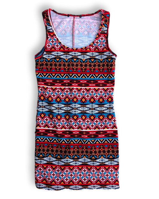 Deux (2) camisoles longues ou mini-robe différents motifs | SMALL