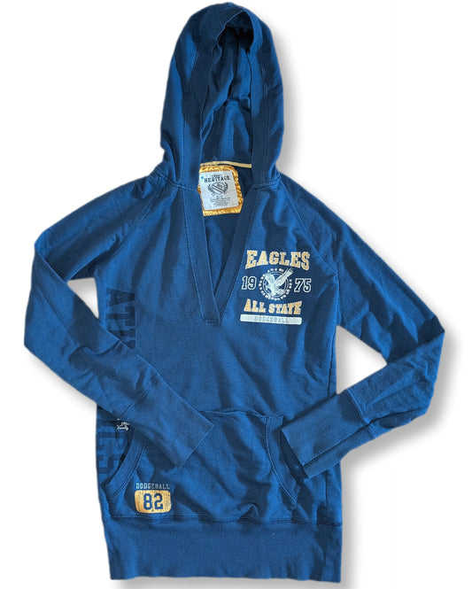 Chandail à capuchon avec manches longues style athlétique | Urban heritage | SMALL