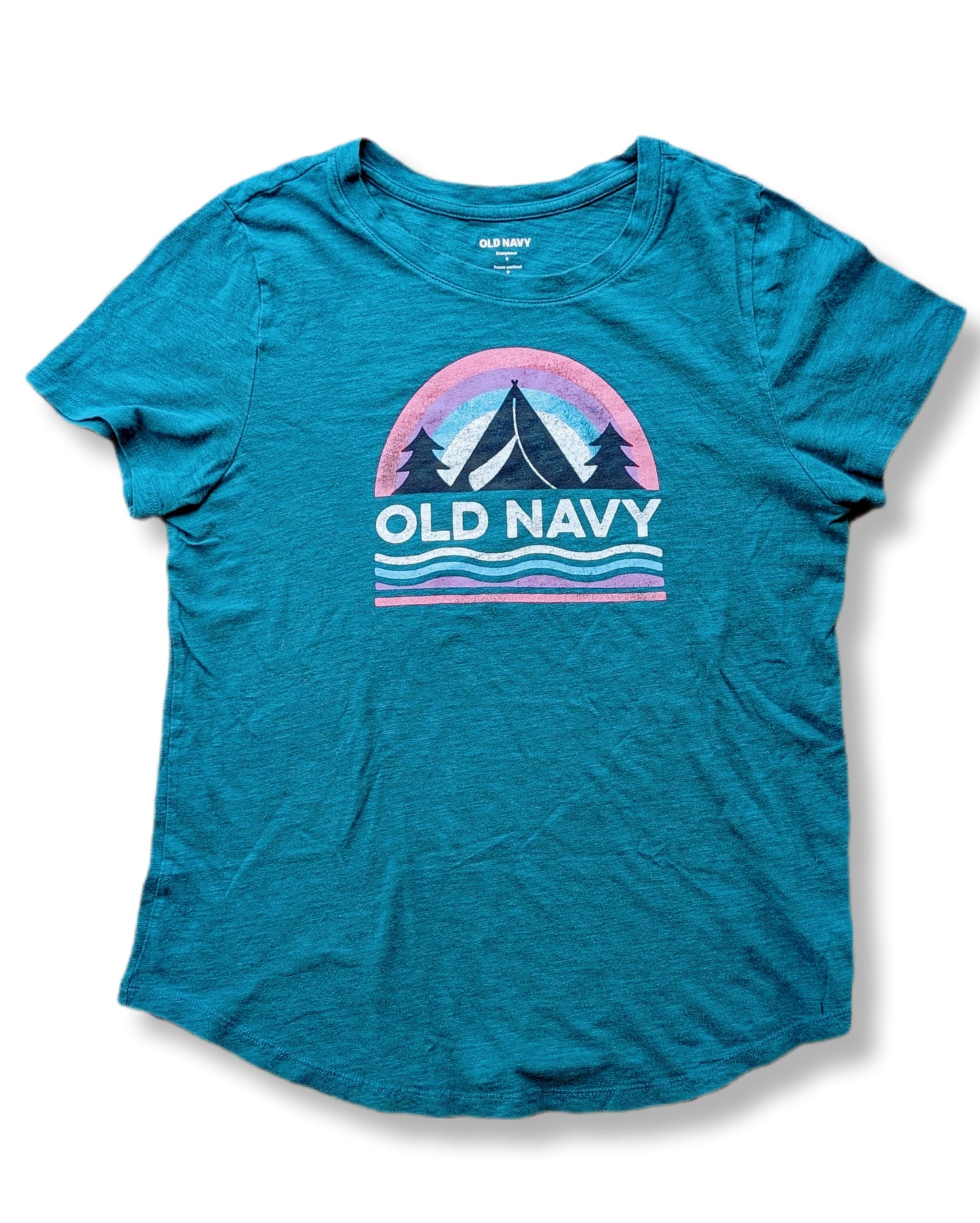 T-shirt graphique "Old navy" vert forêt | SMALL