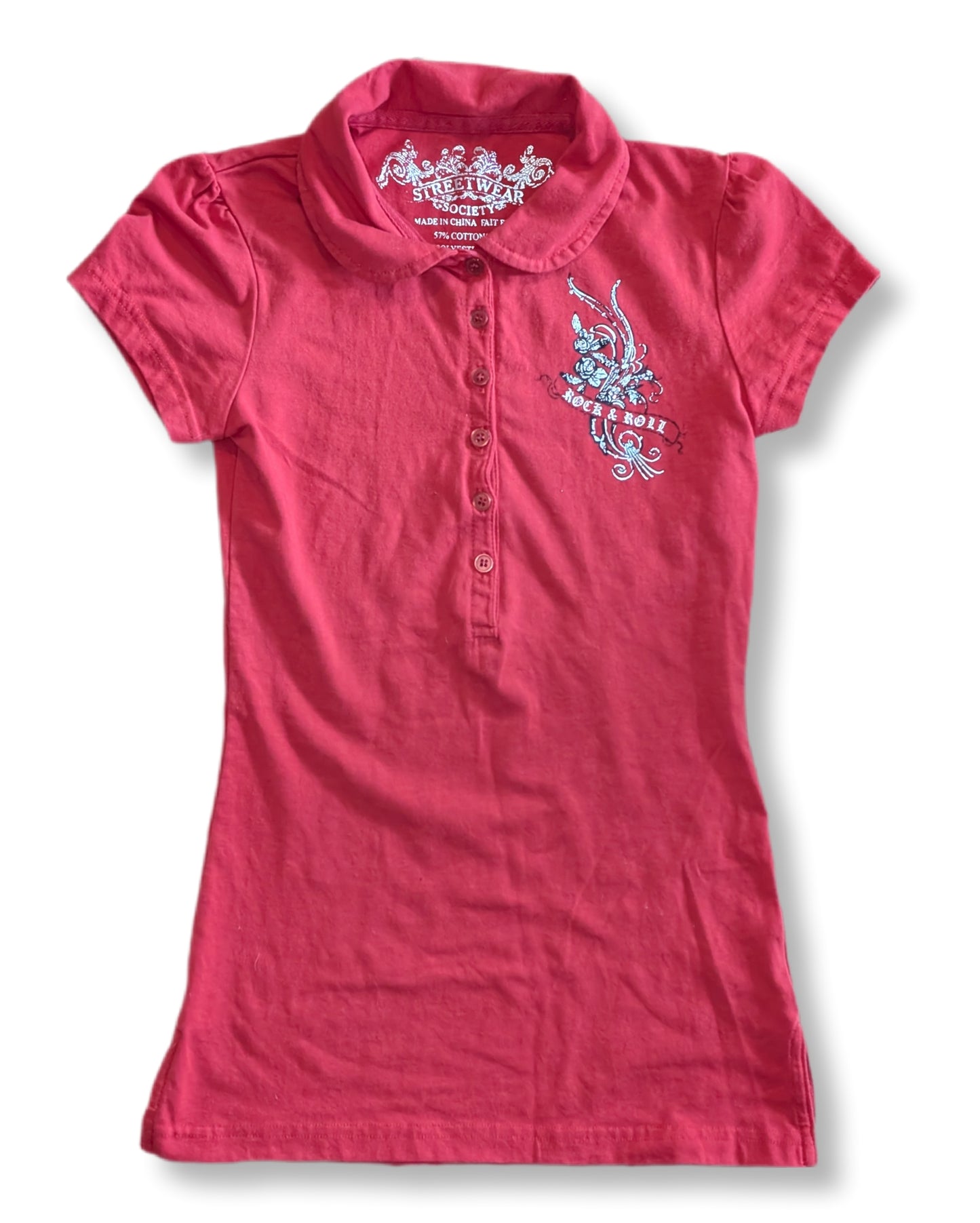 Polo à manches courtes très ajusté | Streetwear society | SMALL