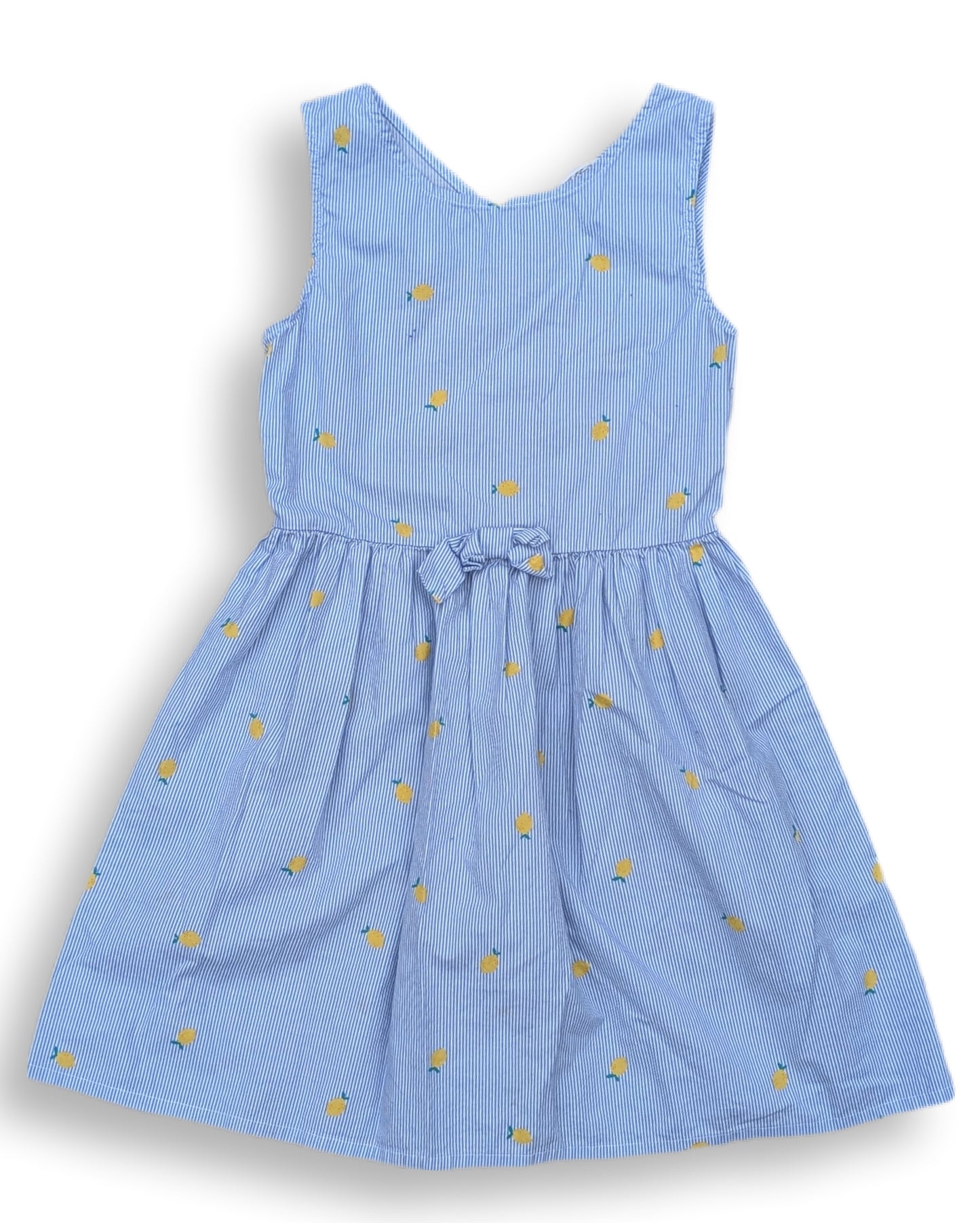 Robe sans manches avec imprimé citron 🍋 | H&M | 8-9 ans