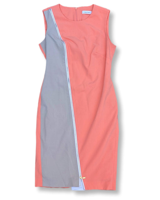 Robe de bureau Calvin Klein design asymétrique | 04