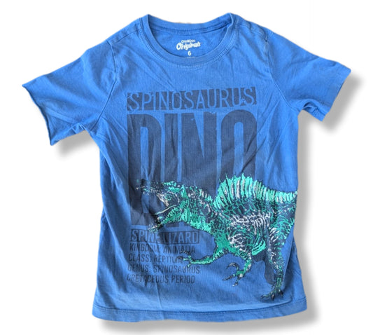 T-shirt à manches courtes avec dinosaures 🦖 | CARTER'S | 6 ans