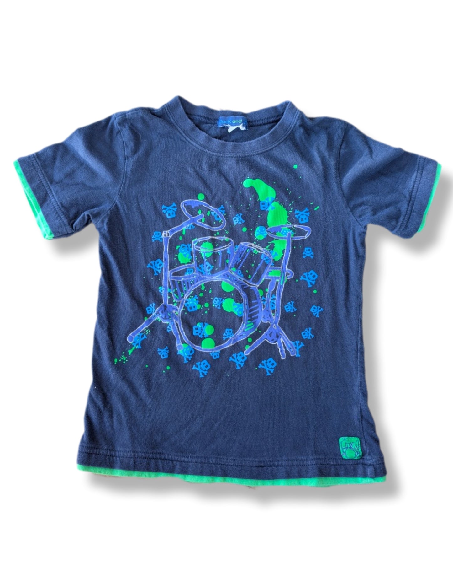 T-shirt à manches courtes illusion doublés | 5 ans