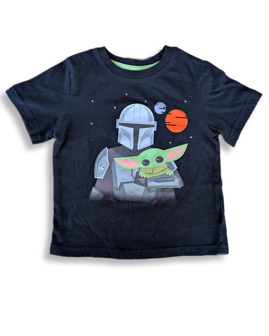 T-shirt à manches courtes thème STAR WARS | 4 ans